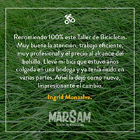 Testimonios clientes MarsamCycles